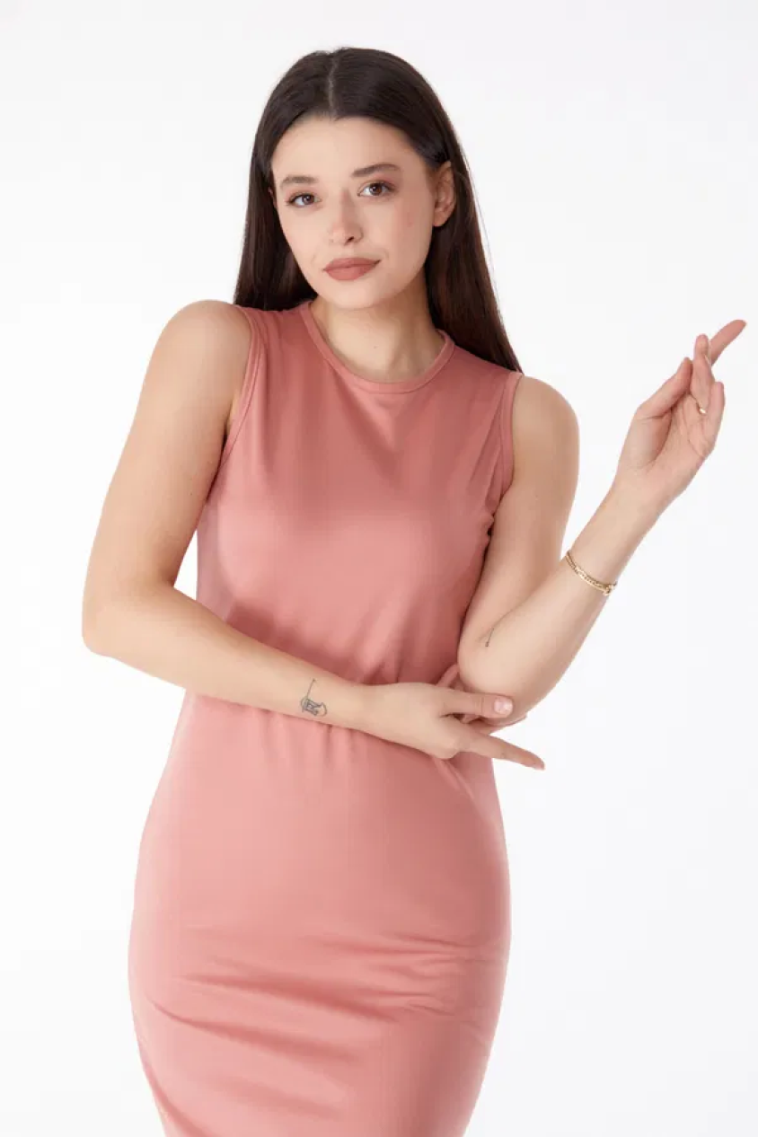 Bisiklet yaka kadın mini elbise Bisiklet yaka kadın mini elbise