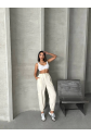 Jogger lastik paça pantolon