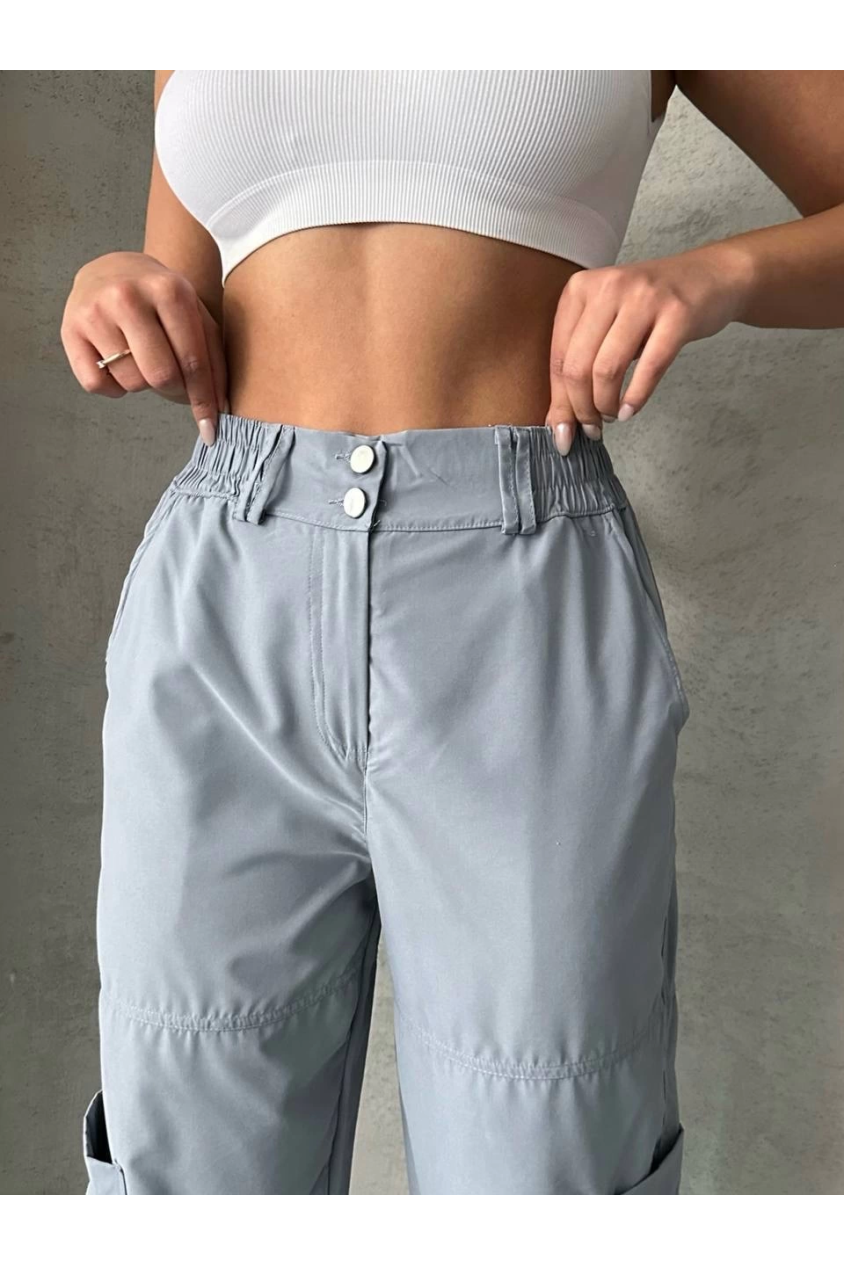 Jogger lastik paça pantolon