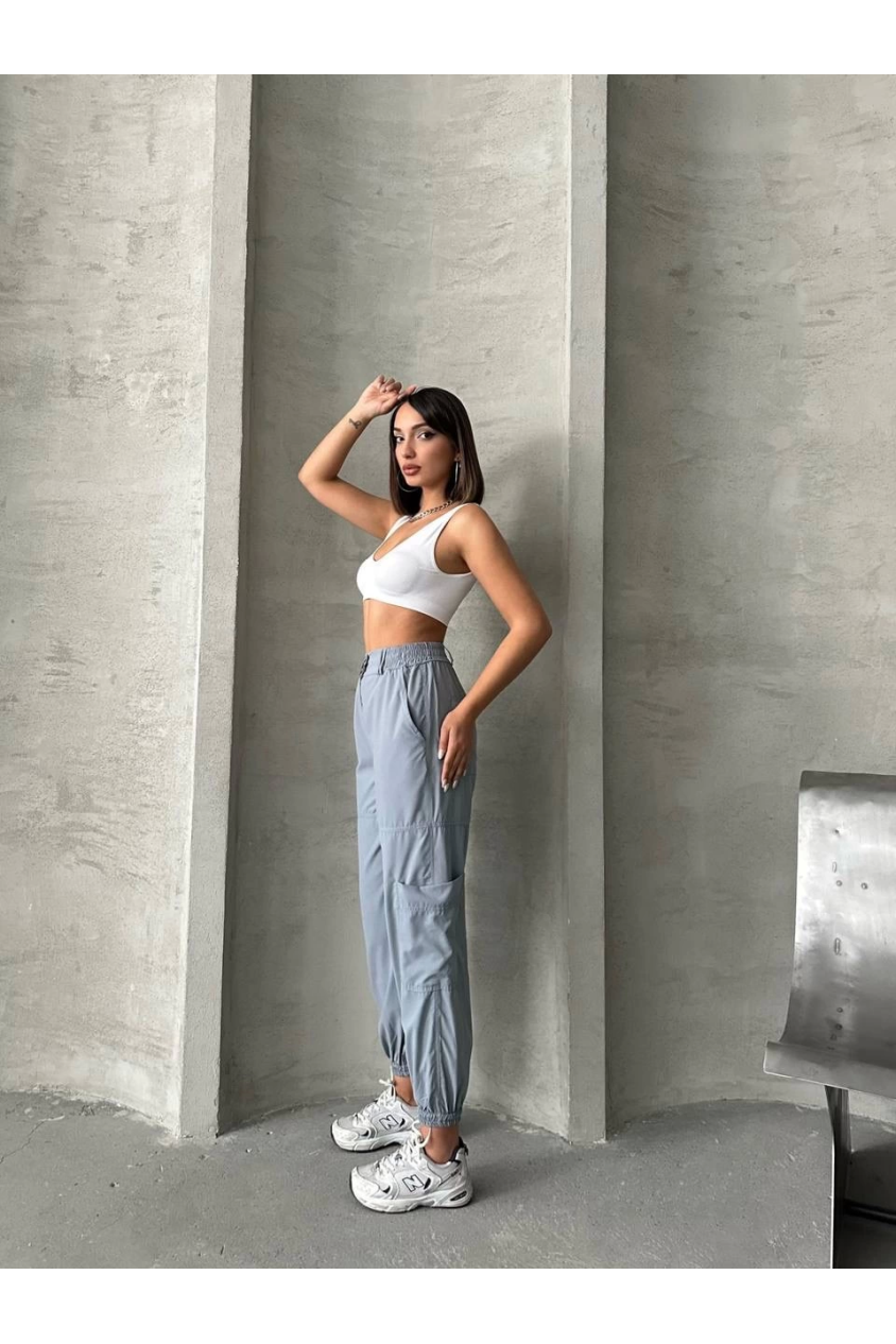 Jogger lastik paça pantolon