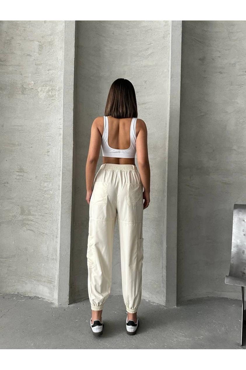 Jogger lastik paça pantolon