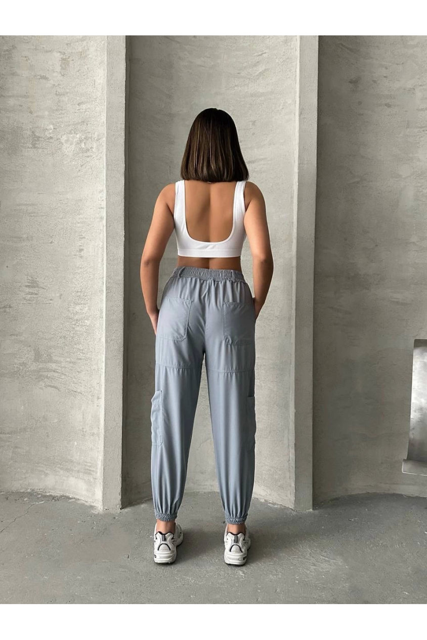 Jogger lastik paça pantolon