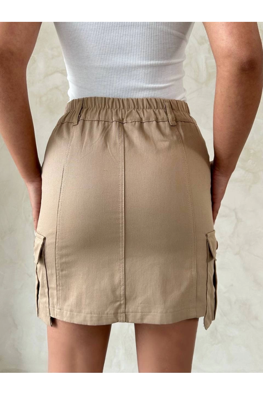 Kargo cep mini etek