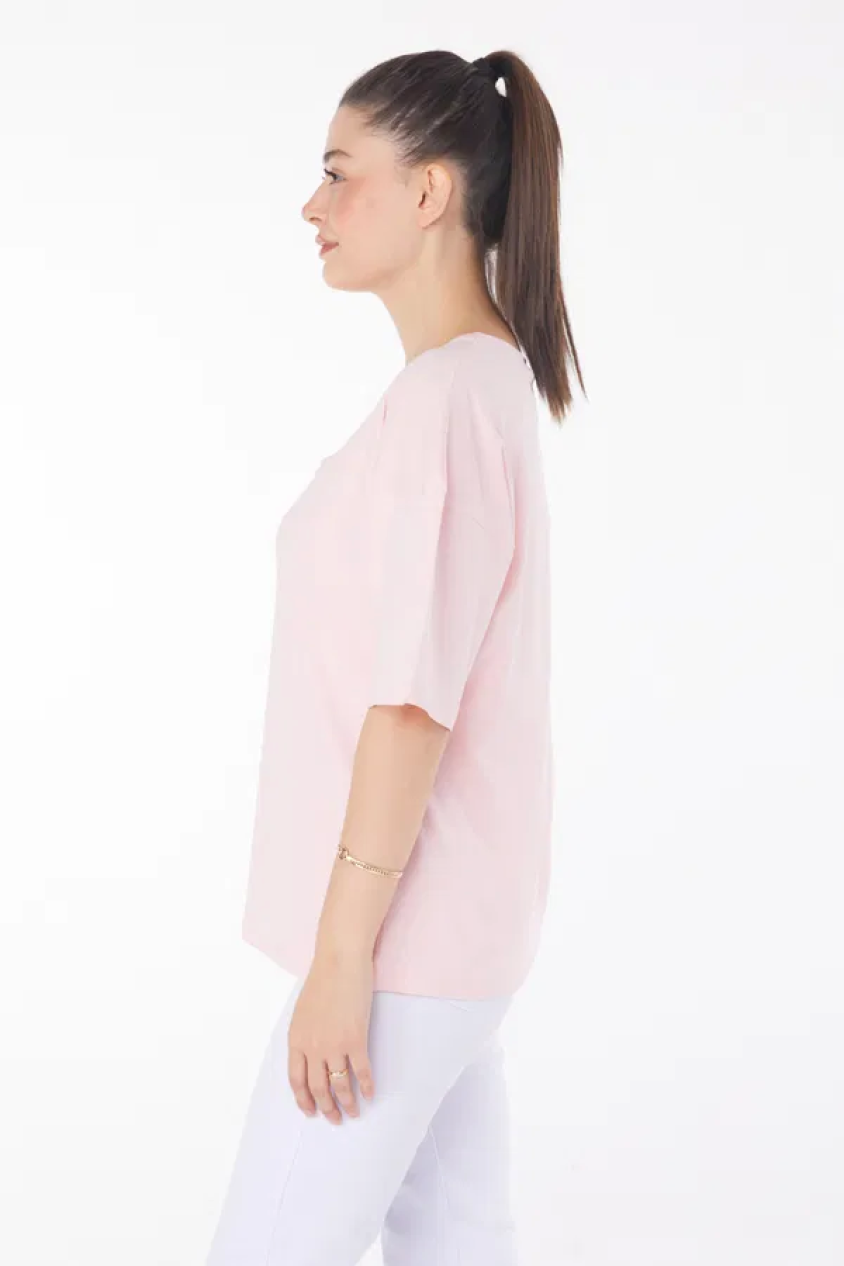 T-shirt pembe