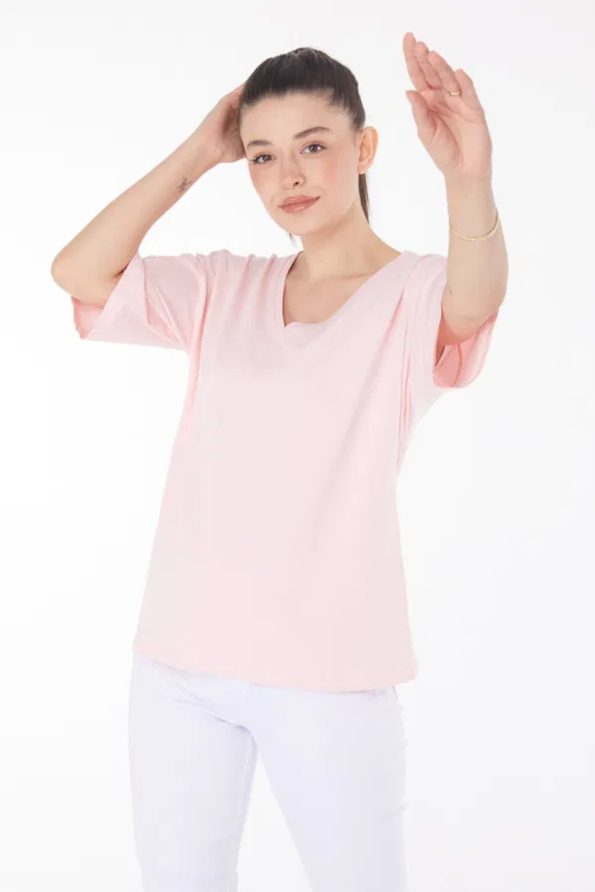 T-shirt pembe