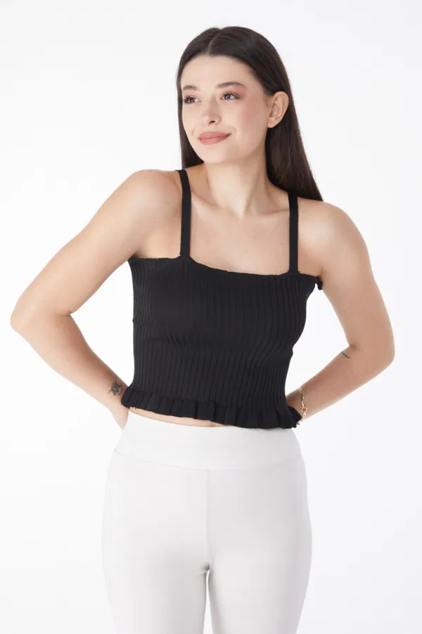 Yazlık triko crop Yazlık triko crop