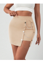 Zincirli mini şortlu etek s241008