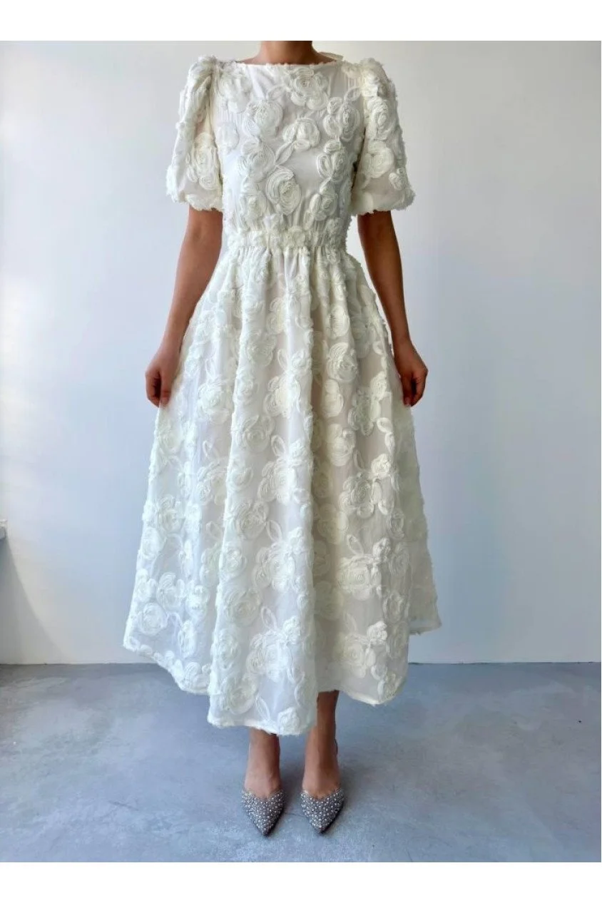 Wear Sırt Bağlama Detaylı Elbise