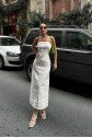 Trisha Sırt Dekolteli Keten Elbise 2496-20 ELBİSE