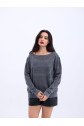 4215 TRİKO ÇİZGİLİ SALAŞ KAZAK-GRİ-SİYAH
