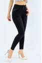 Yüksek Bel Likralı Jean Pantolon 90 Cm