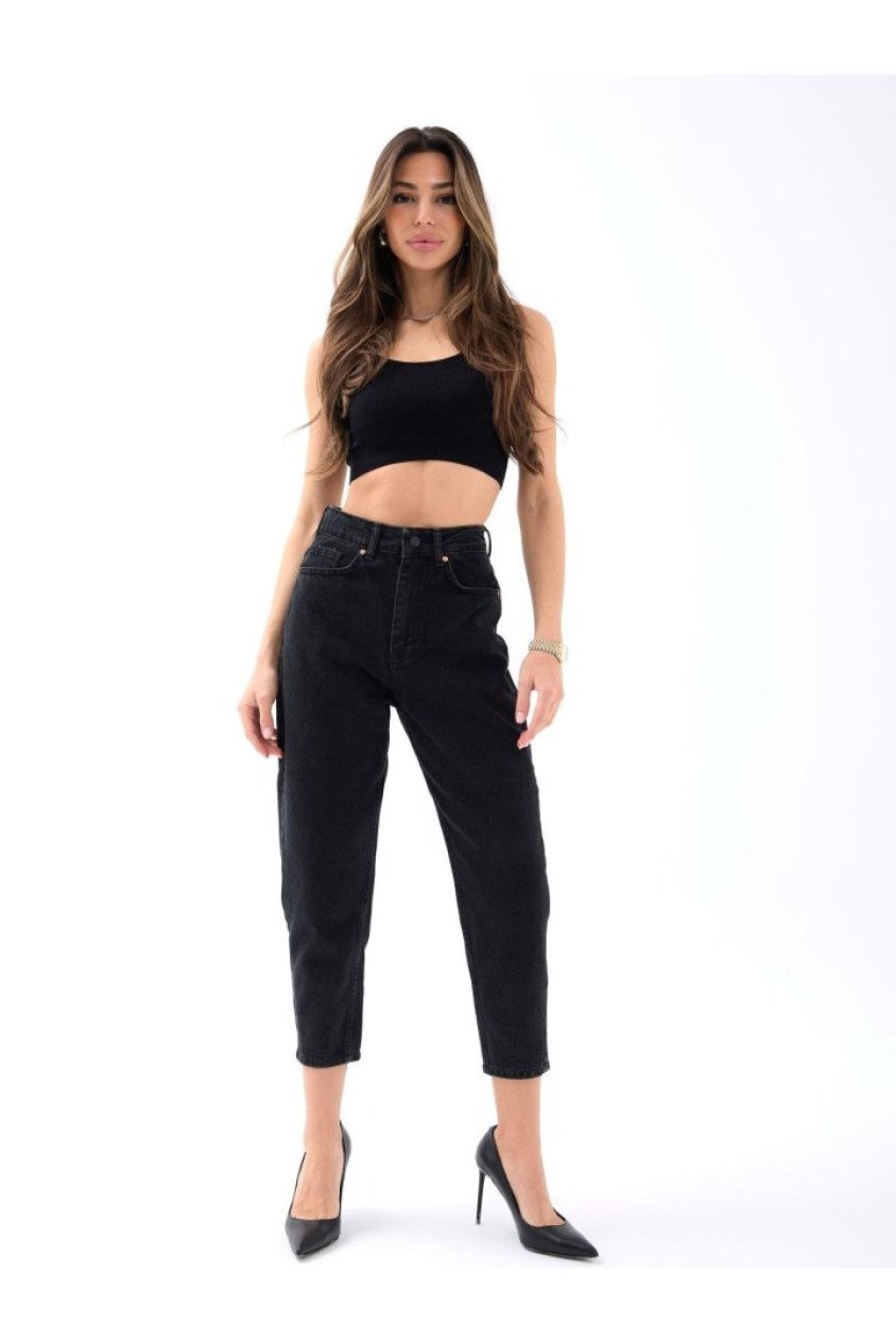 6039 KOT PANTOLON-SİYAH