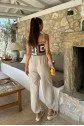 Jasmin Süzüneli Keten Tulum 1280-08