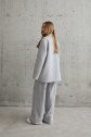 Gri 3-İplik Comfort Ceket Ve Pantolon Takım