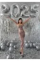 Kisha İp Askılı Elbise