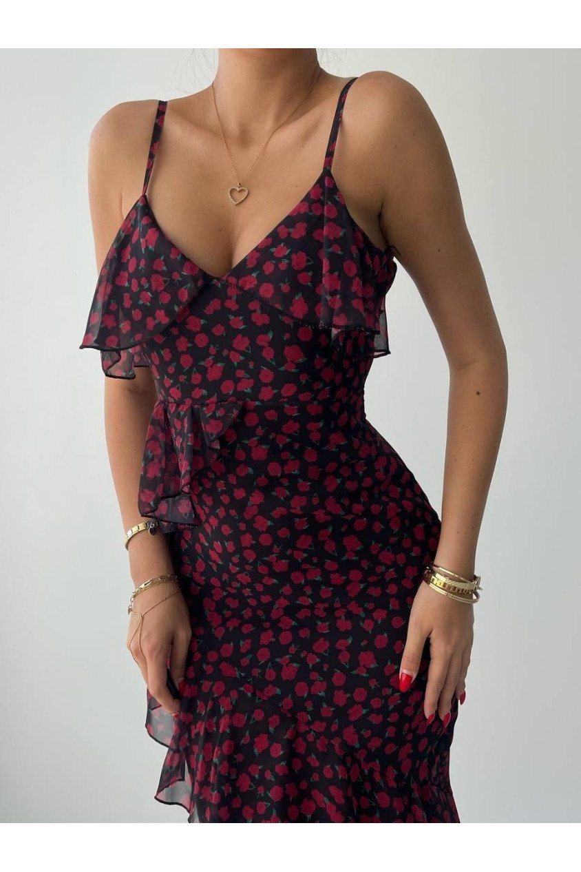 Lida Şifon Elbise