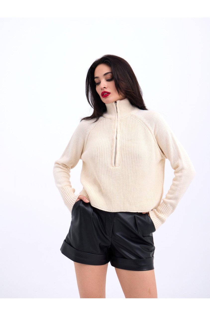 3309 FERMUARLI KAZAK-KREM