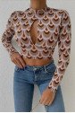Autumn Cut Out Bluz 3018-08