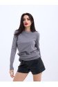 42281 TRİKO SALAŞ KAZAK-GRİ
