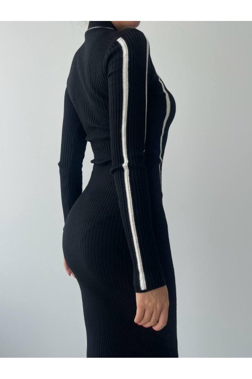Ribbon Triko Elbise