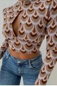 Autumn Cut Out Bluz 3018-08