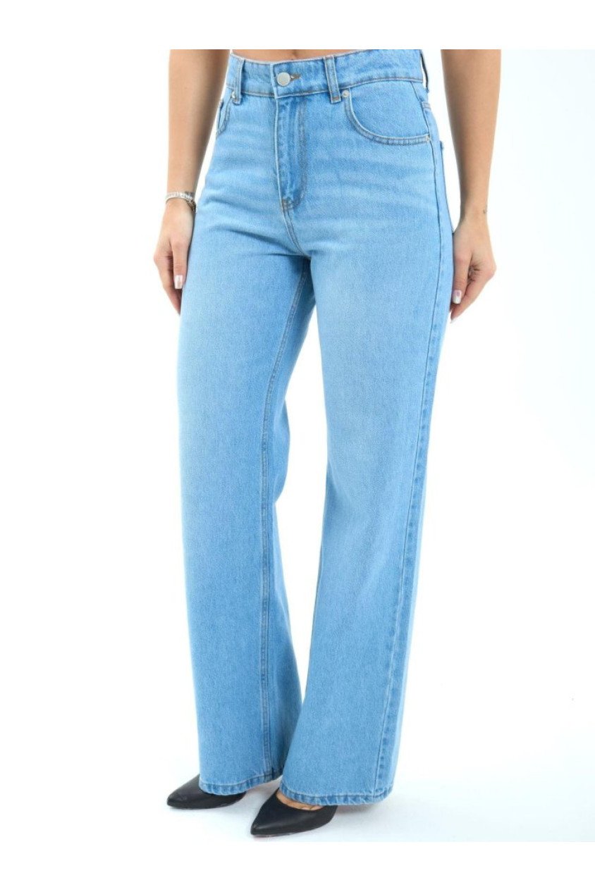 7044 KOT PANTOLON-MAVİ