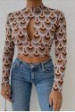 Autumn Cut Out Bluz 3018-08