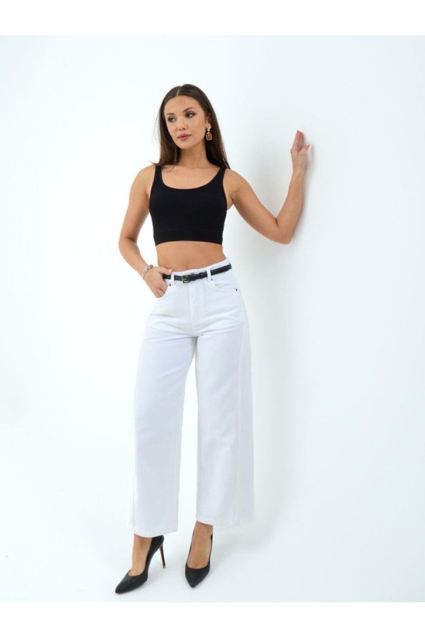 7397 PANTOLON-BEYAZ