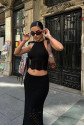 Adela Kroşe Etek Takım 9504-01
