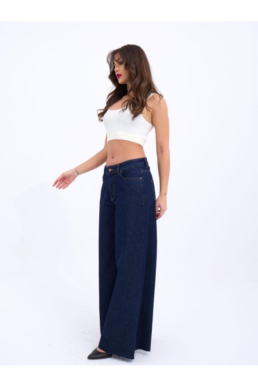 7350 KOT PANTOLON-MAVİ