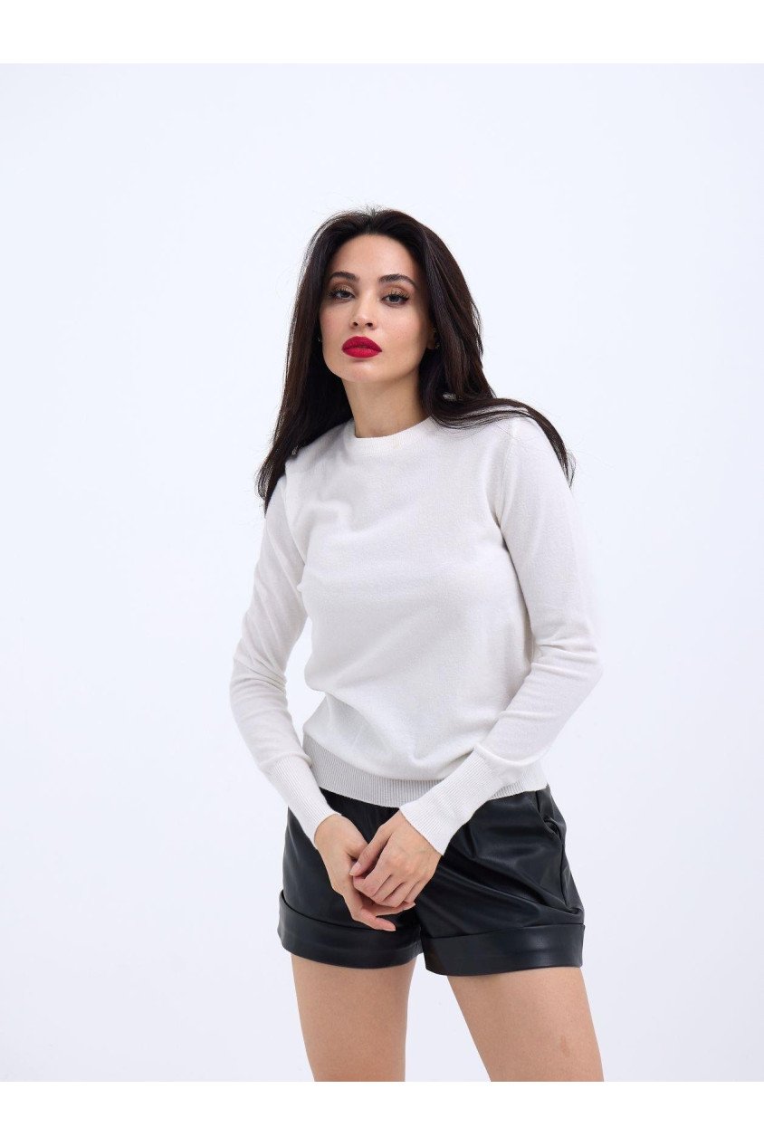 42281 TRİKO SALAŞ KAZAK-EKRU