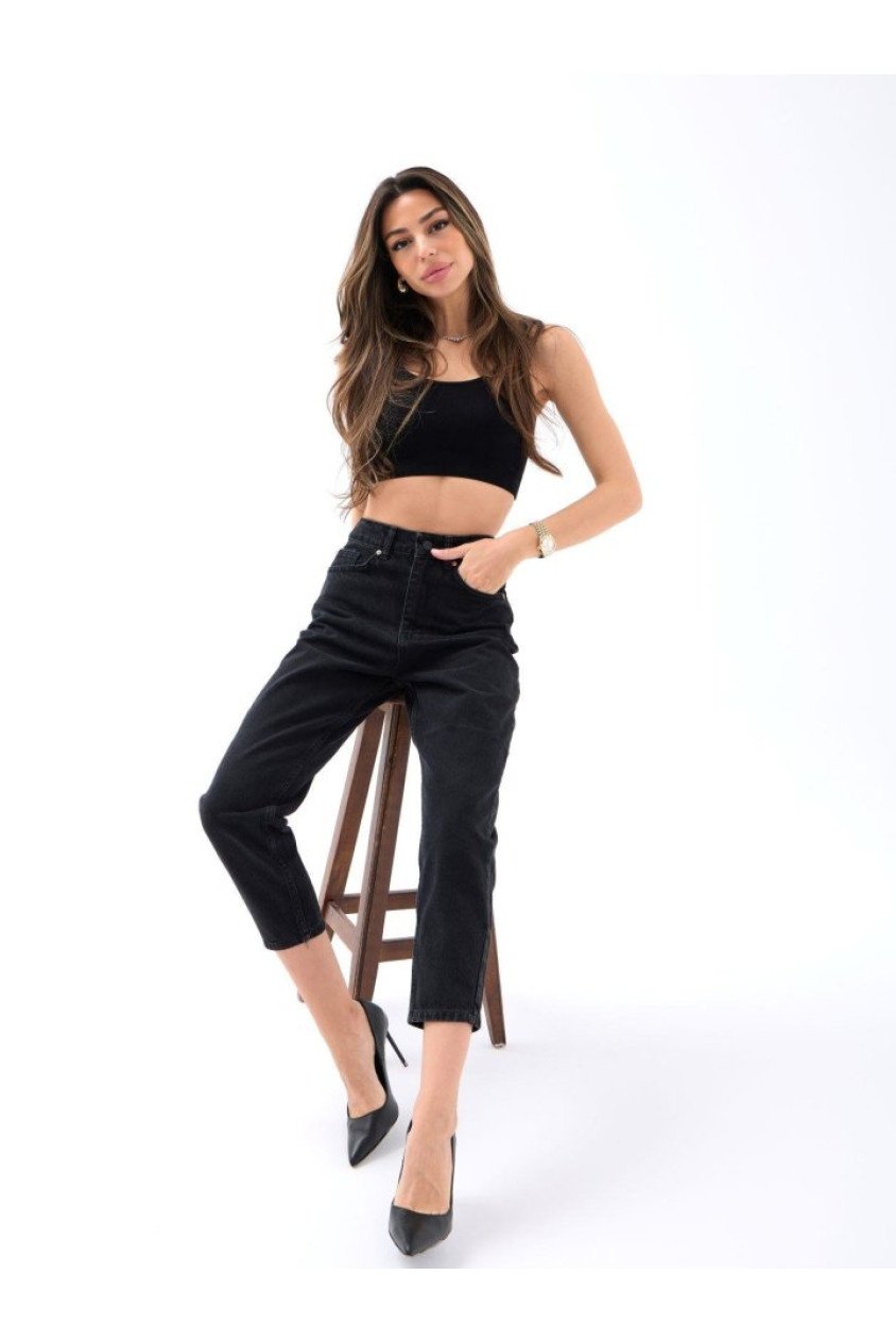6039 KOT PANTOLON-SİYAH