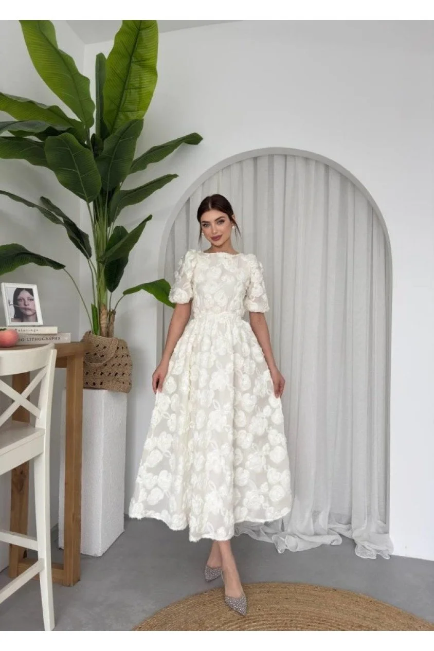 Wear Sırt Bağlama Detaylı Elbise