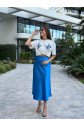 15806 Saten Etek - Saks