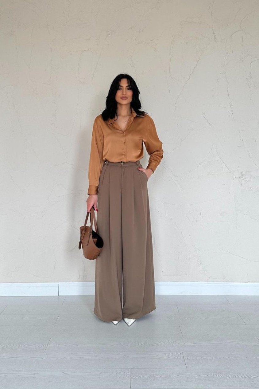 Moccah Pileli Comfort Pantolon