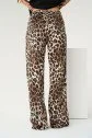 Lastikli Pantolon - Leopar