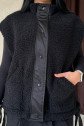 Siyah Cepli Kısa Yelek