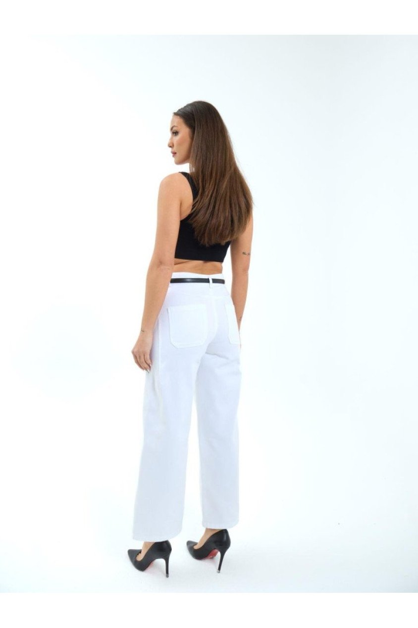 7397 PANTOLON-BEYAZ