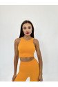2502 YARIM T-SHİRT-TURUNCU