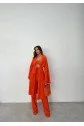 KRINKILL BÜSTİYER-PANTOLON-KİMONO TAKIM - Orange