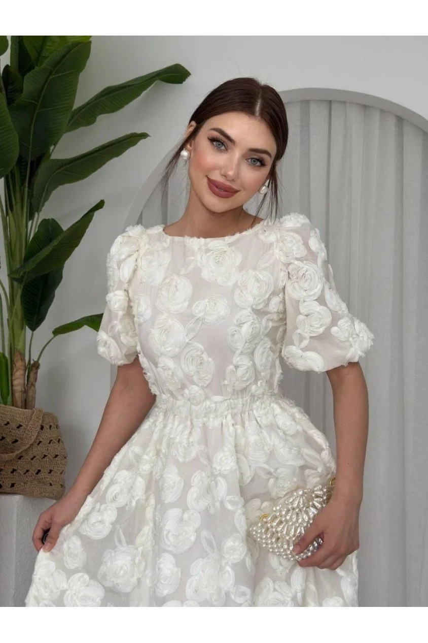 Wear Sırt Bağlama Detaylı Elbise