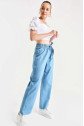 6469 BOL PAÇA JEANS PANTOLON - Mavi