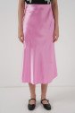 15806 Saten Etek - Pembe