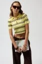 Polo Yaka Crop T-Shirt