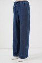 Geniş Paça Kot Pantolon 6706 - A.Lacivert