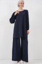 Ayrobin Tunik Pantolon Alt Üst Takım 6712 - Lacivert