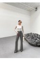 230 Gr Poly Viscose Full Lycra İspanyol Paça Pantolon