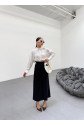 230 Gr Poly Viscose Full Lycra Metal Toka Aksesuarli Pantolon