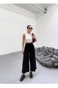 230 Gr Poly Viscose Full Lycra Metal Toka Aksesuarli Pantolon