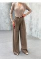 230 Gr Poly Viscose Full Lycra Pi̇leli̇ Palazzo Pantolon